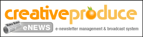 E-newsletter campaign, design and broadcast